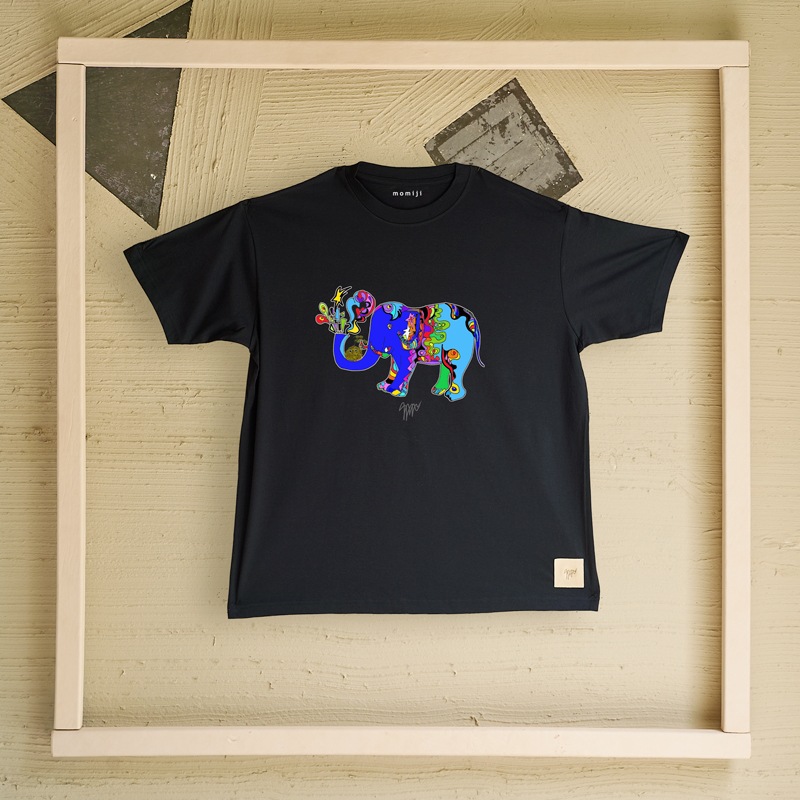 【 momiji 】 T the Art -幸せのゾウ-