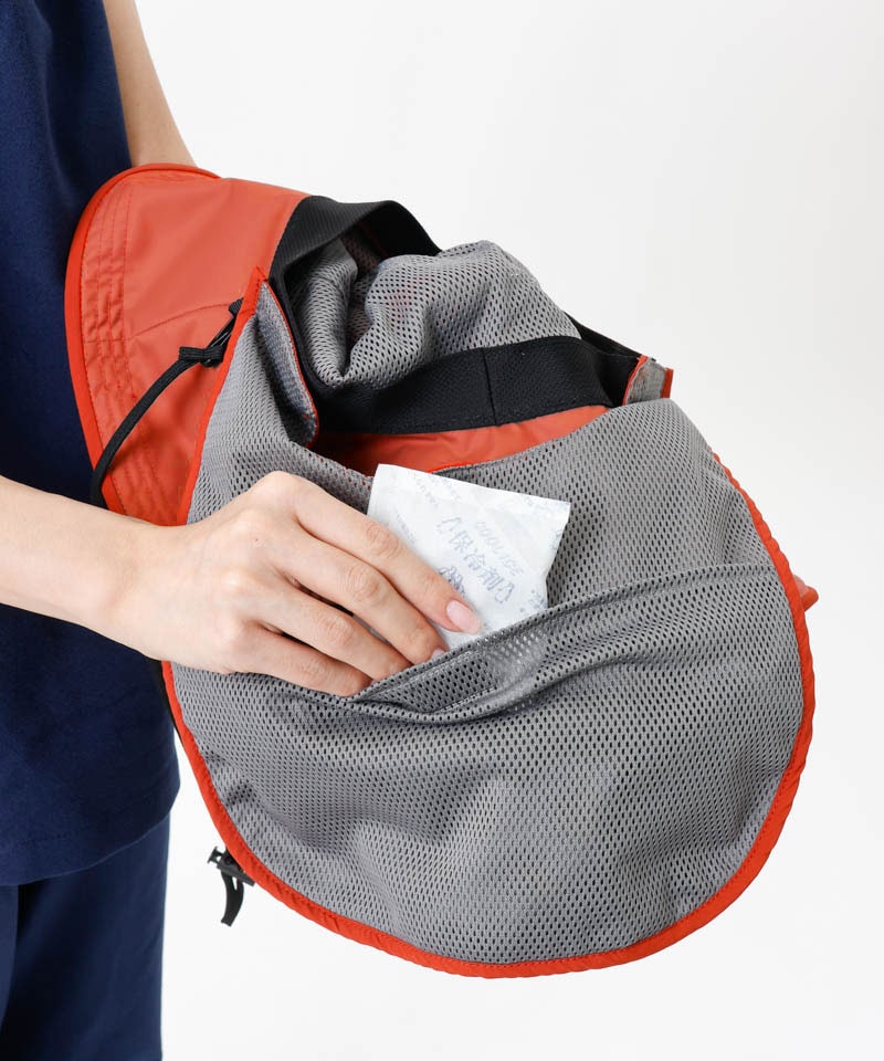 【WEB限定】サマーシールド　ベンチレーション広つばハット
