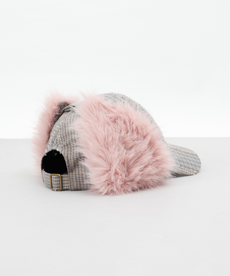 【 ANNA SUI（アナ スイ）】チェックフライトキャップ