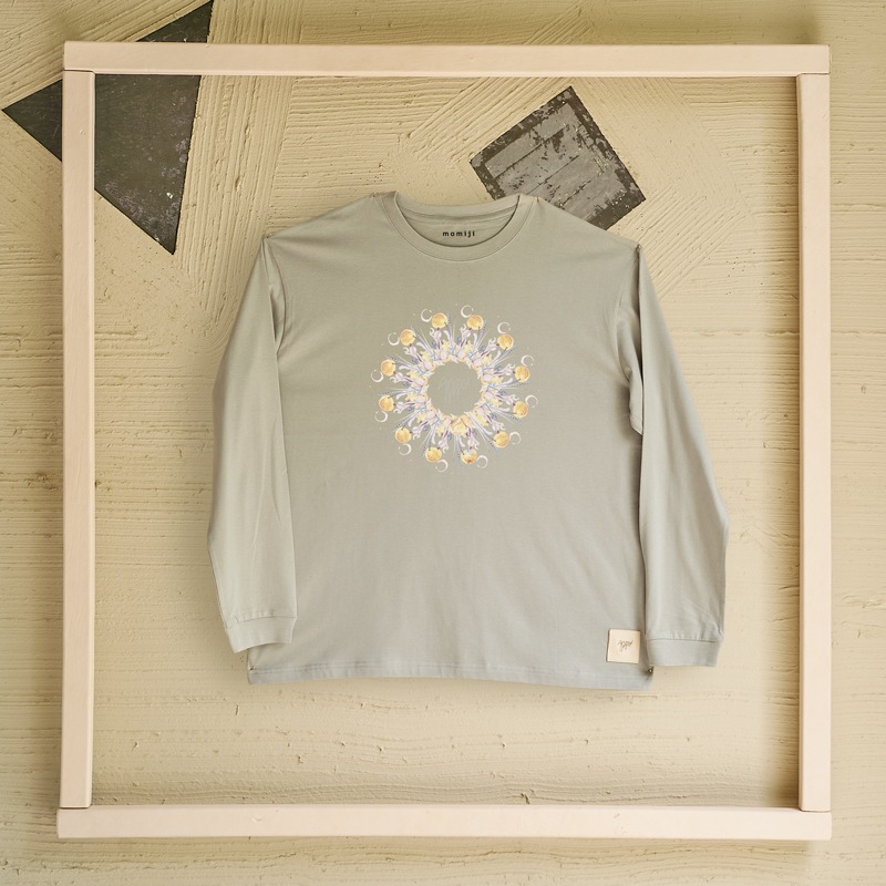 【 momiji 】 Long sleeve T the Art -butterflycircle-