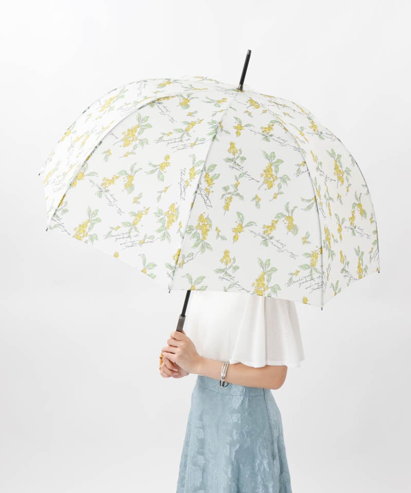 JILL STUART（ジル スチュアート）】金木犀プリント雨傘(長傘)ALL