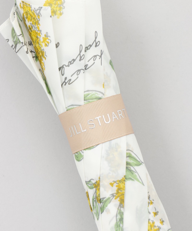【 JILL STUART（ジル スチュアート）】金木犀プリント雨傘(長傘)
