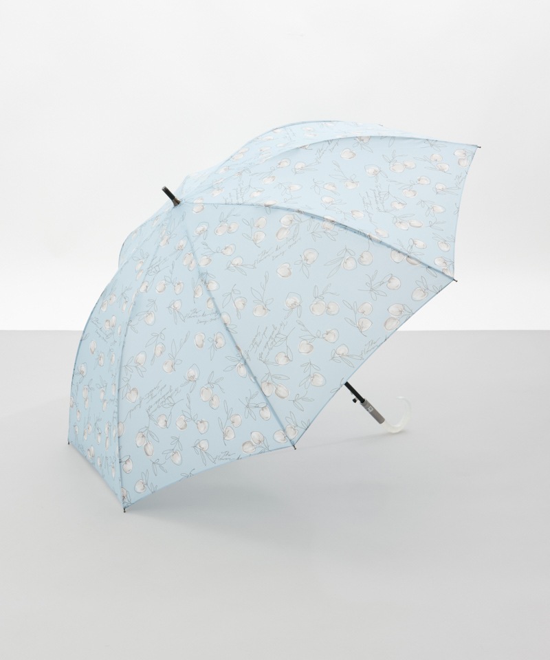 【 JILL STUART（ジル スチュアート）】アップルプリント雨傘(長傘)