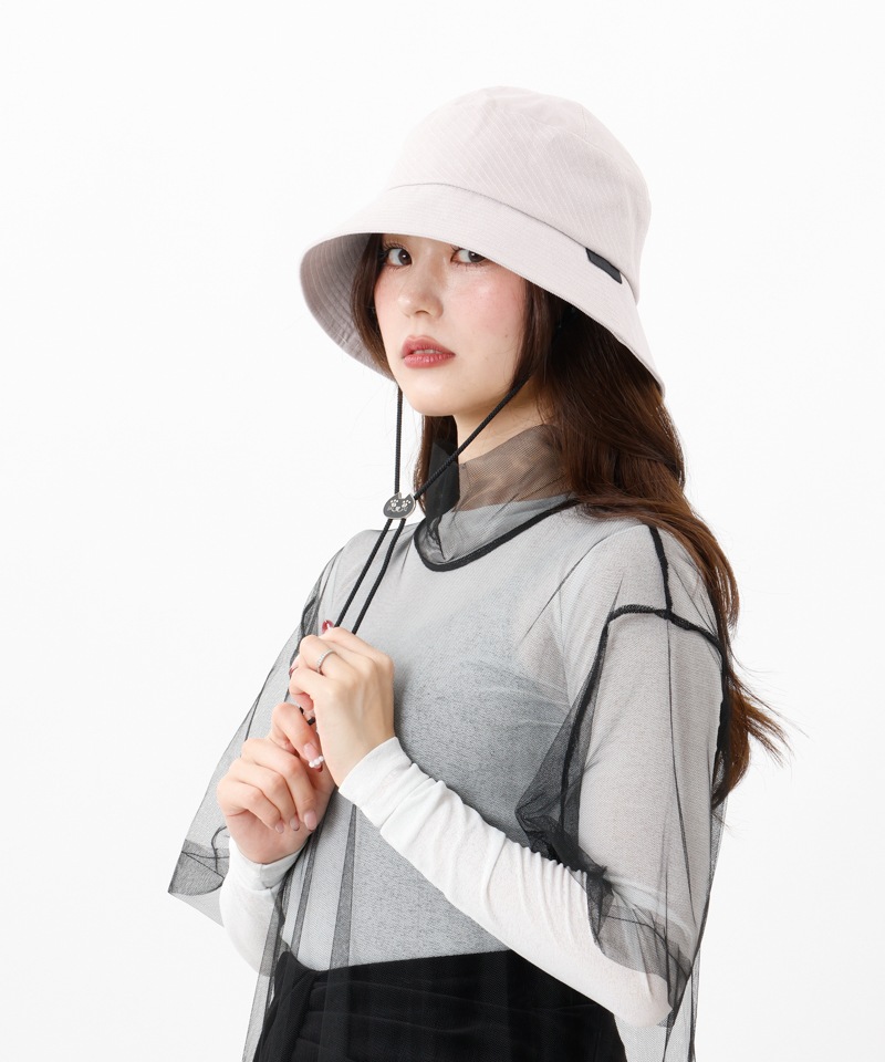 【 ANNA SUI（アナ スイ）】ドローコード付きステッチクロッシェハット