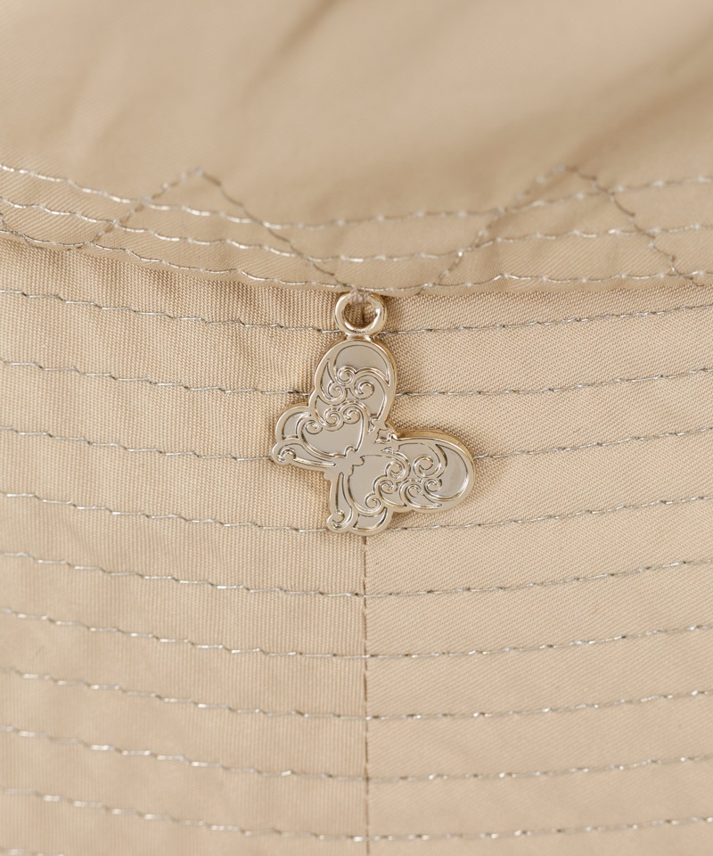 【 ANNA SUI（アナ スイ）】ドローコード付きクロッシェハット