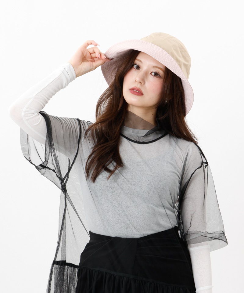 【 ANNA SUI（アナ スイ）】ドローコード付きクロッシェハット