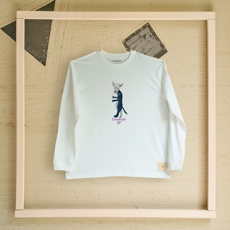 momiji 】 Long sleeve T the Art -Cheetah-特別カート専用｜オーロラ