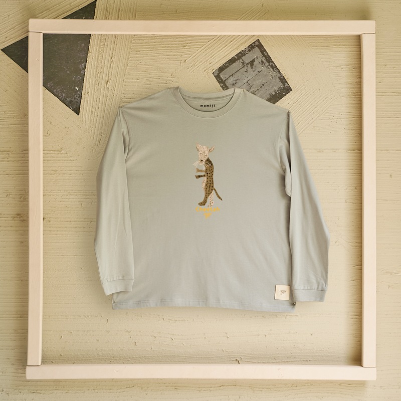 momiji 】 Long sleeve T the Art -Cheetah-特別カート専用｜オーロラ