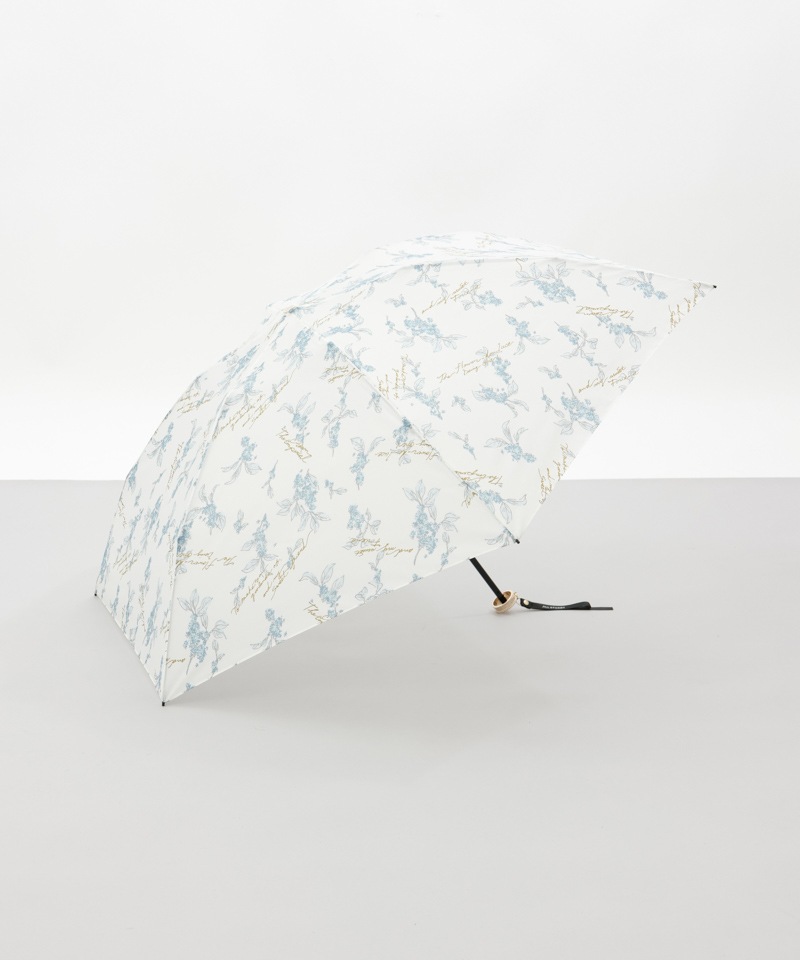 JILL STUART（ジル スチュアート）】金木犀プリント雨傘(折りたたみ