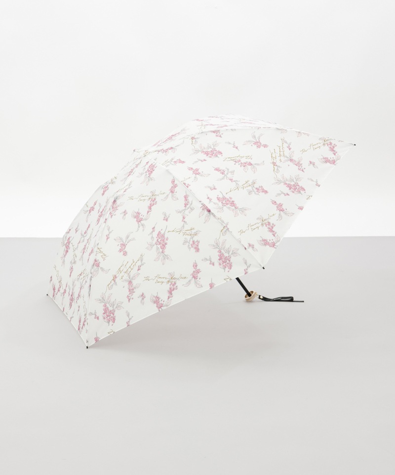 JILL STUART（ジル スチュアート）】金木犀プリント雨傘(折りたたみ