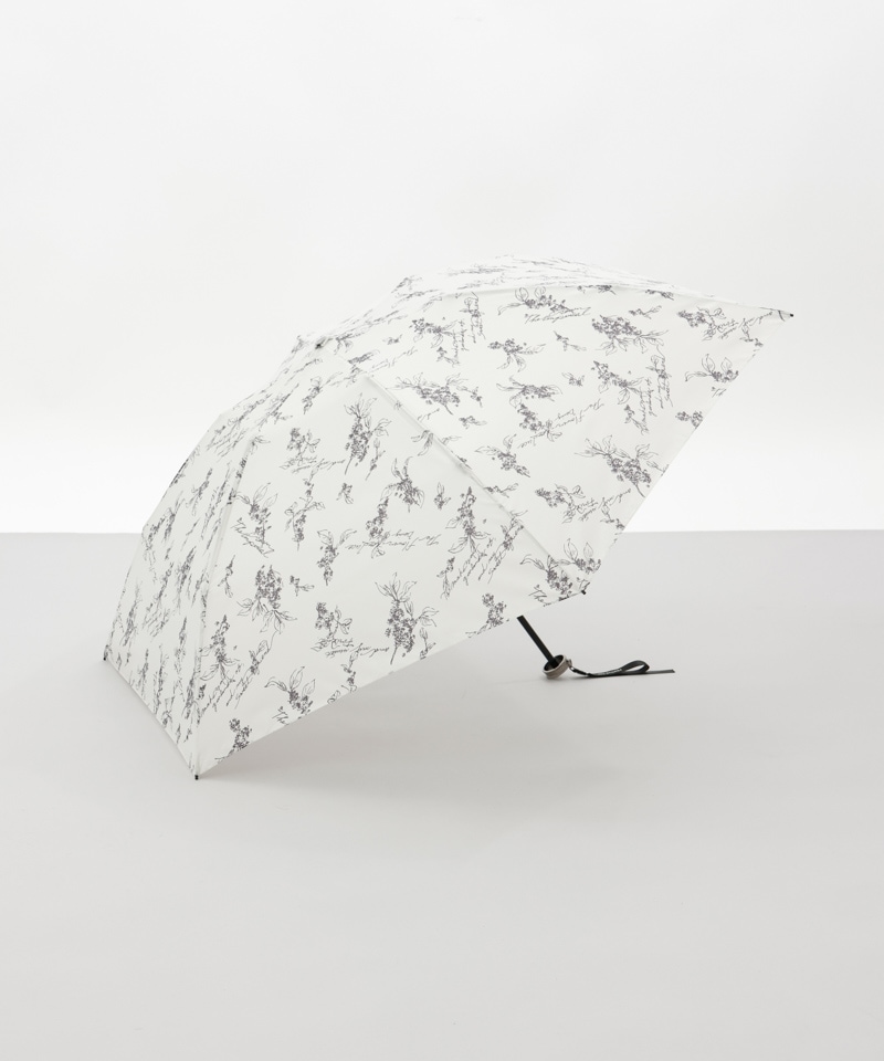 JILL STUART（ジル スチュアート）】金木犀プリント雨傘(折りたたみ