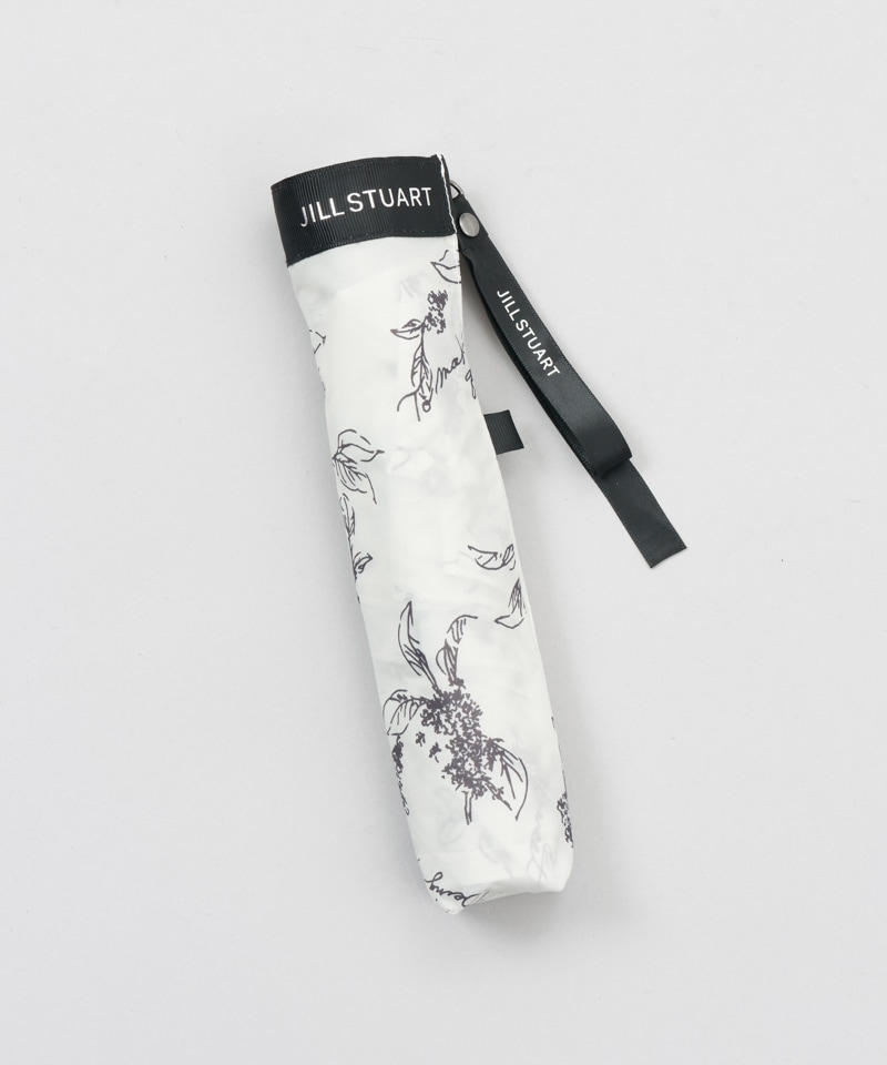 傘木ページ JILL STUART（ジル スチュアート）】金木犀プリント雨傘(折りたたみ