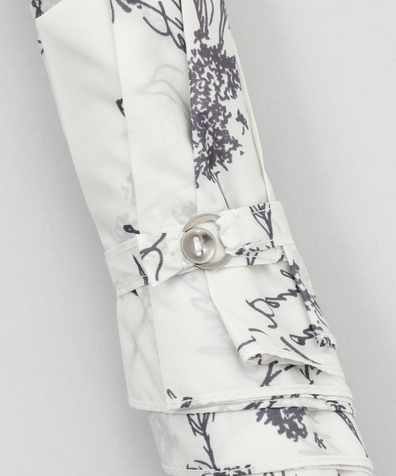 【 JILL STUART（ジル スチュアート）】金木犀プリント雨傘(折りたたみ)