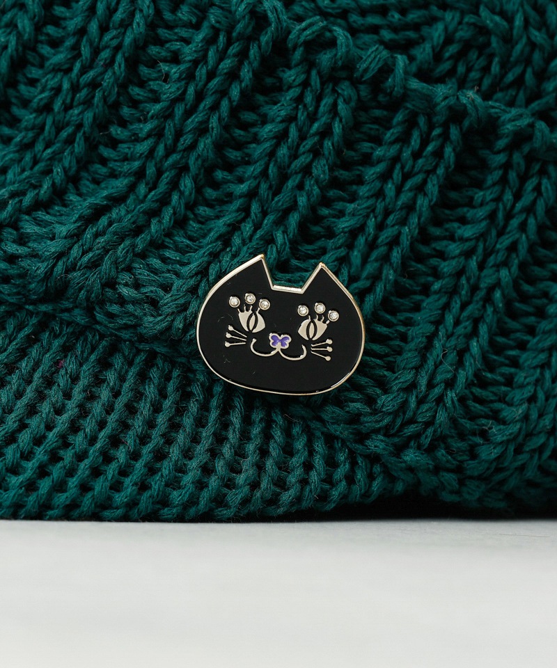 【 ANNA SUI（アナ スイ）】ネコ耳ニットキャップ