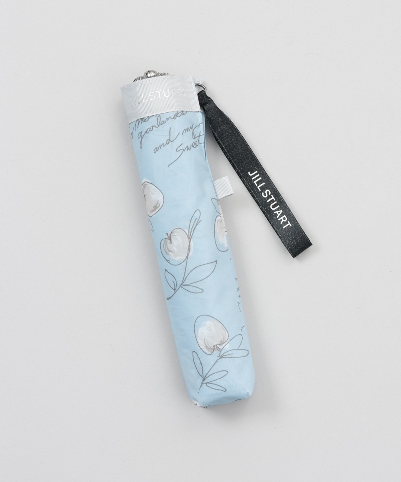 【 JILL STUART（ジル スチュアート）】アップルプリント雨傘(折りたたみ)