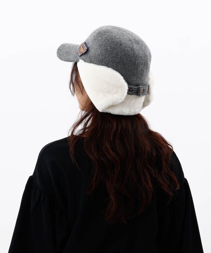 アナ スイ（ANNA SUI）/【 ANNA SUI（アナ スイ）】バスク風ウールサーモフライトキャップ ANNA SUI（アナ スイ）】バスク風ウールサーモフライトキャップALL