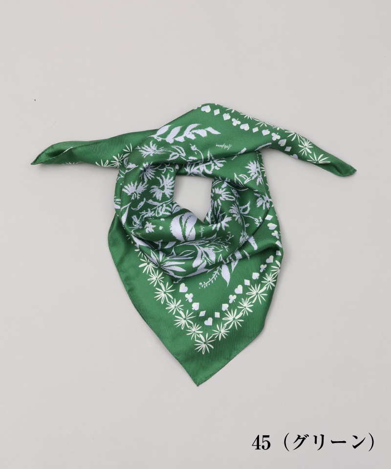 【ANTEPRIMA】アンテプリマ シルクスカーフ 春物 ANTEPRIMA（アンテプリマ）】シルクツイル セミスカーフ（WASH