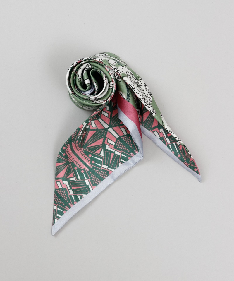 otona MUSE 12月号掲載【 Beaurance （ビューランス）】シルクツイルトライアングルスカーフ