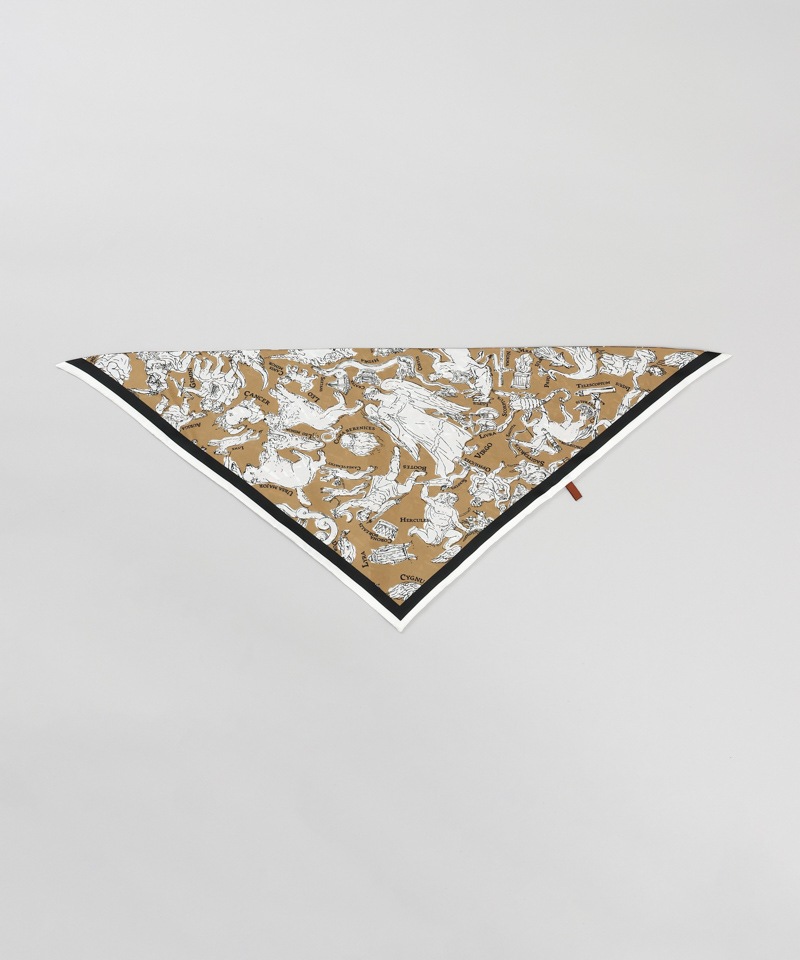 otona MUSE 12月号掲載【 Beaurance （ビューランス）】シルクツイルトライアングルスカーフ