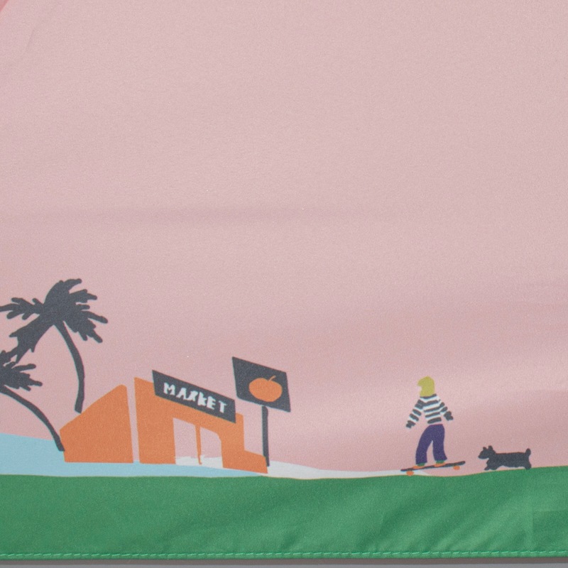 【 CHAMCHAM MARKET（チャムチャムマーケット）】 雨傘（折りたたみ・ミニ）