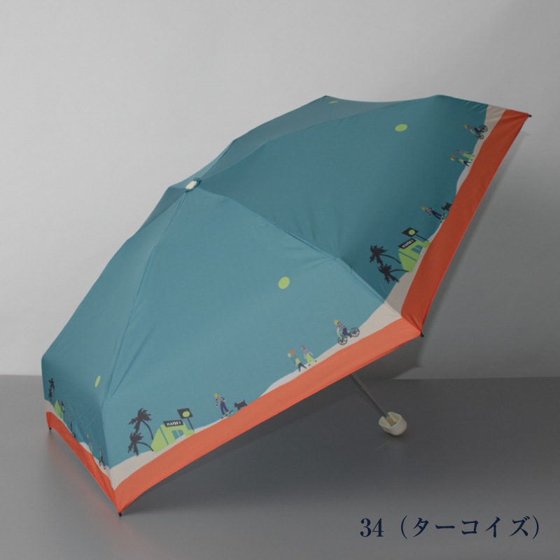 【 CHAMCHAM MARKET（チャムチャムマーケット）】 雨傘（折りたたみ・ミニ）