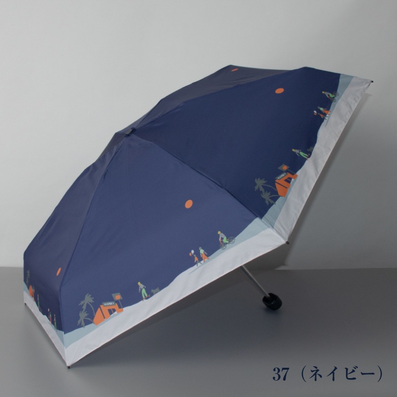 【 CHAMCHAM MARKET（チャムチャムマーケット）】 雨傘（折りたたみ・ミニ）