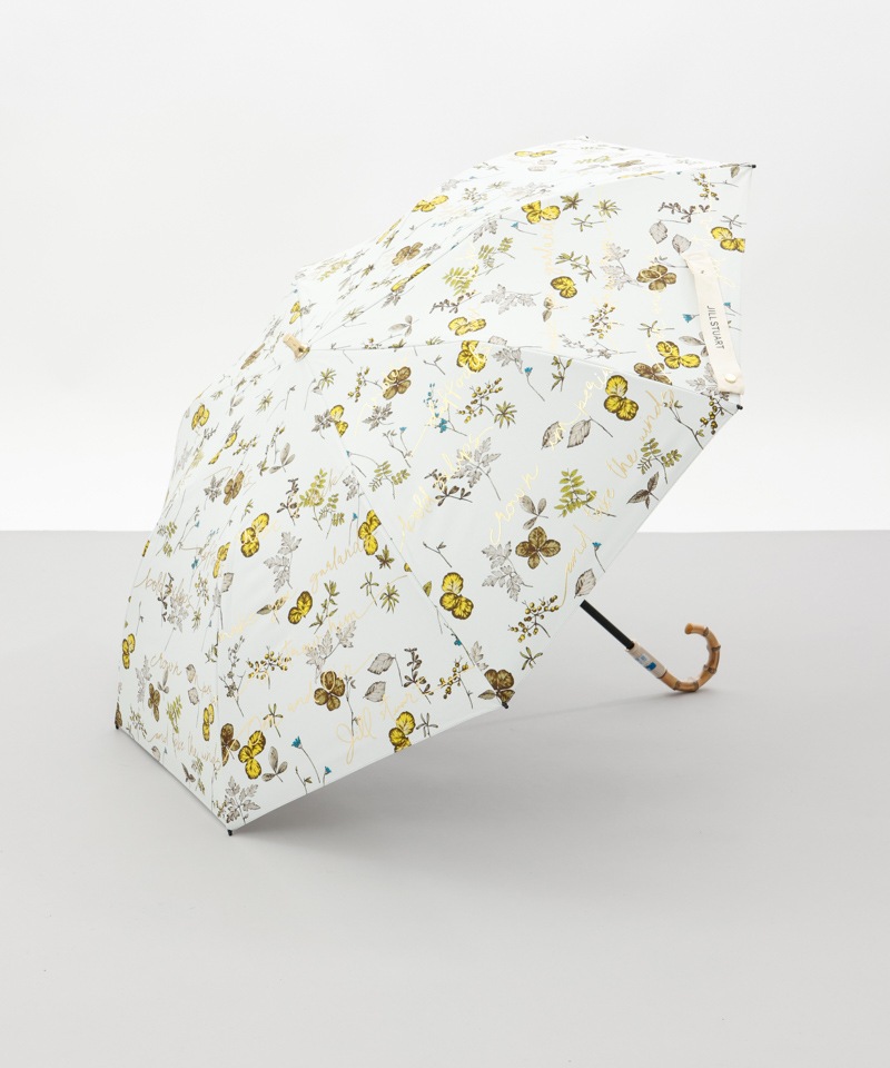 JILL STUART（ジル スチュアート）】ボタニカル箔プリント晴雨兼用傘