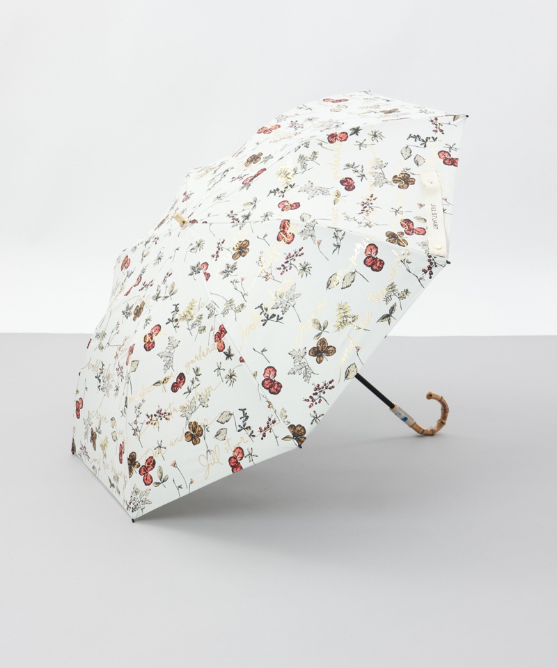 JILL STUART（ジル スチュアート）】ボタニカル箔プリント晴雨兼用傘