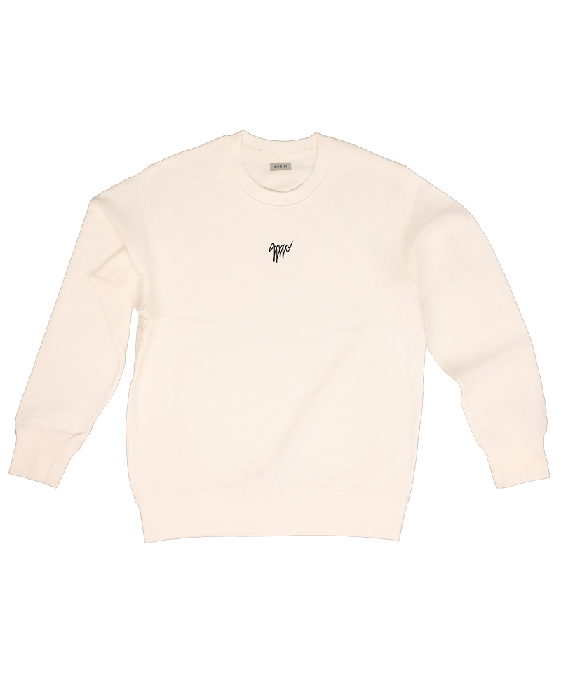 【 momiji 】 Sweat T the logo organic cotton