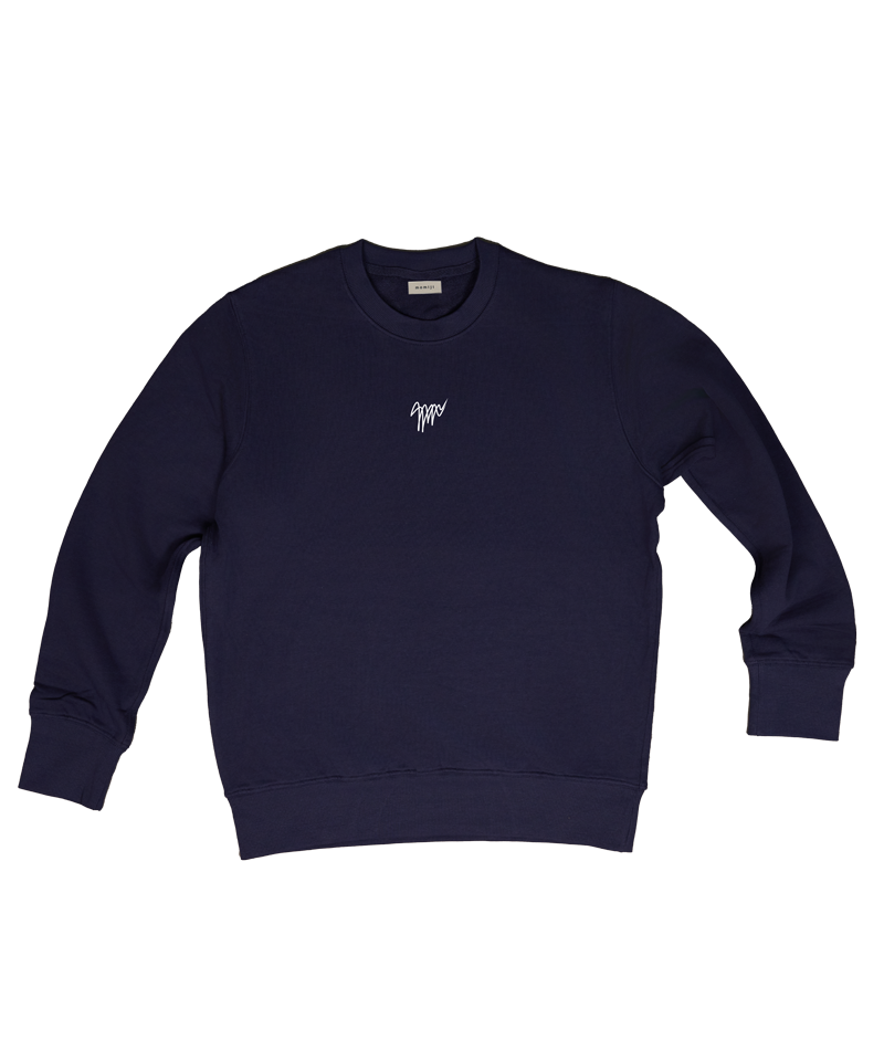 【 momiji 】 Sweat T the logo organic cotton