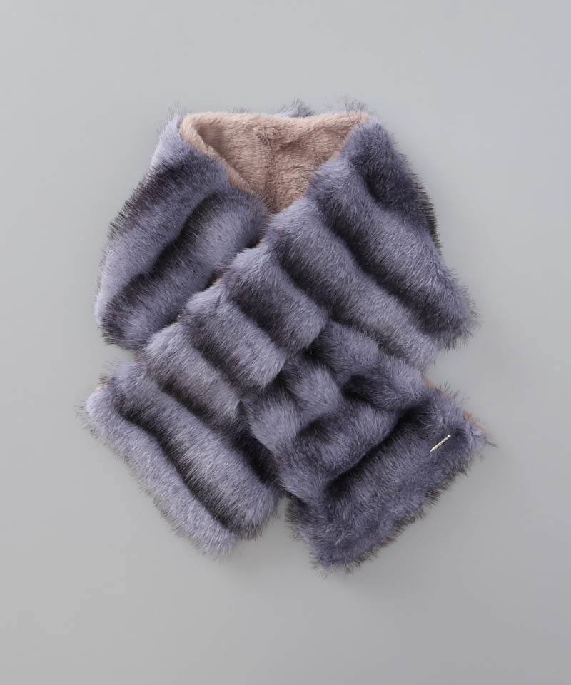 ANTEPRIMA（アンテプリマ）】エコファー差込みマフラー(WASH)ALL