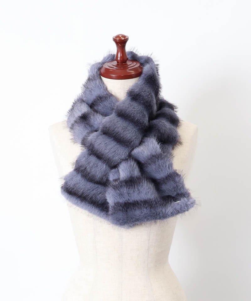 ANTEPRIMA（アンテプリマ）】エコファー差込みマフラー(WASH)ALL