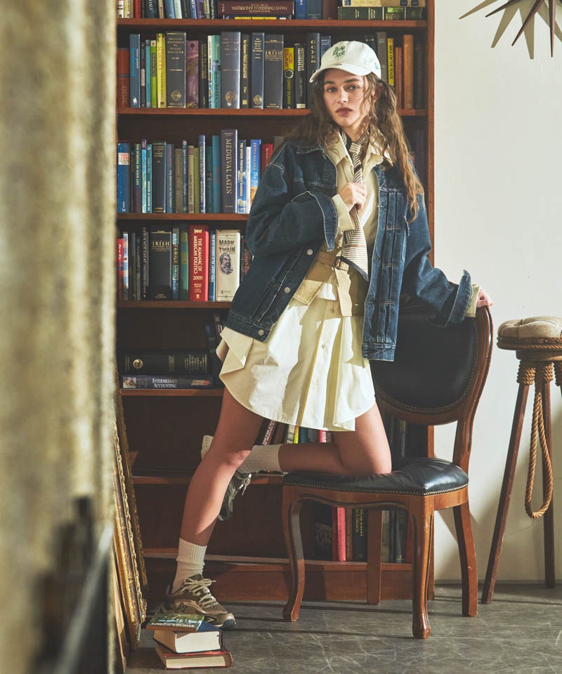 【 Beaurance （ビューランス）】NEW ERAコラボ ロゴ刺しゅう Casual Classic キャップ