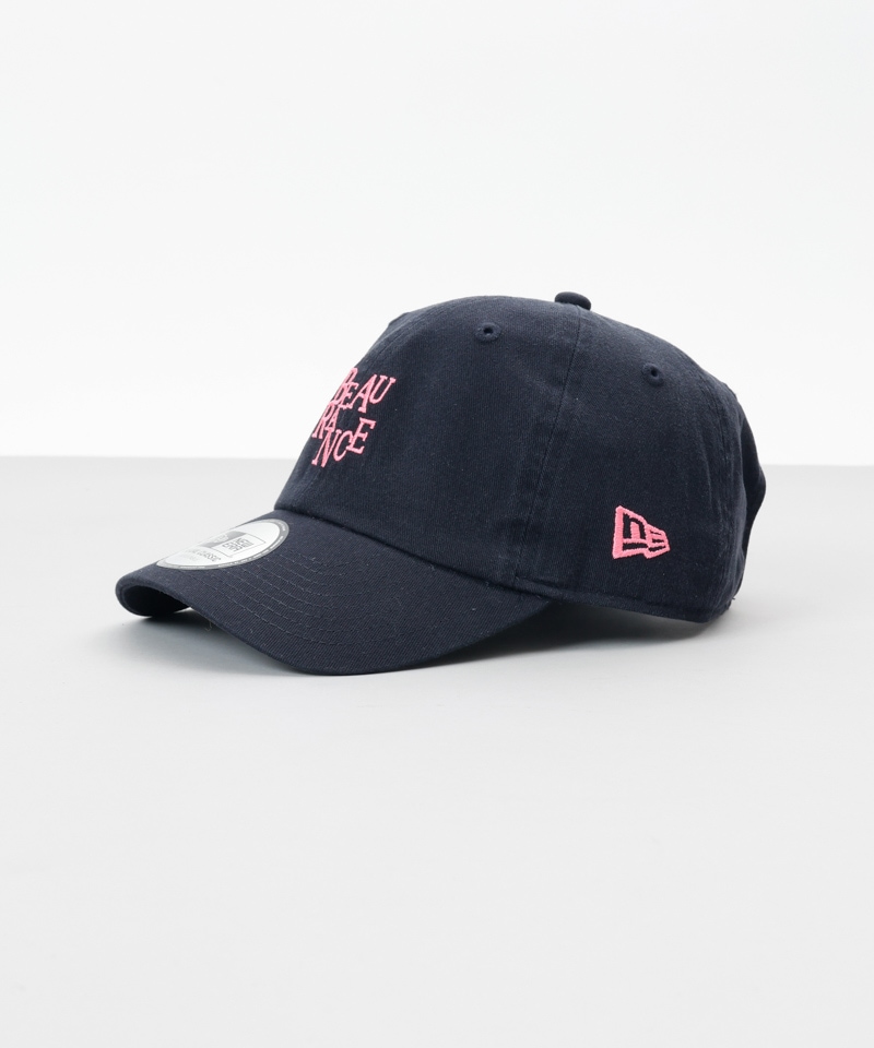 【 Beaurance （ビューランス）】NEW ERAコラボ ロゴ刺しゅう Casual Classic キャップ