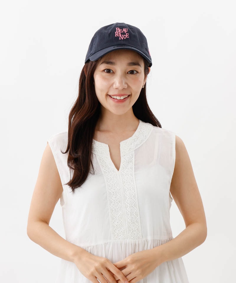【 Beaurance （ビューランス）】NEW ERAコラボ ロゴ刺しゅう Casual Classic キャップ