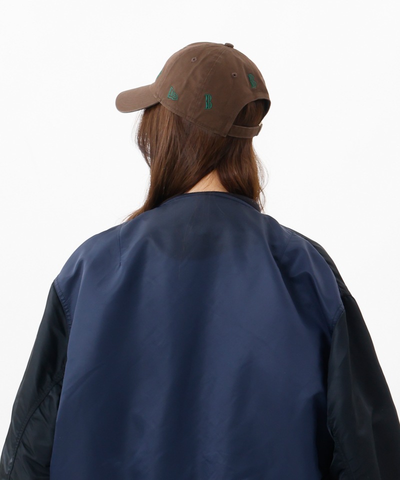 【 Beaurance （ビューランス）】NEW ERAコラボ　ランダムロゴ刺しゅう Casual Classic キャップ