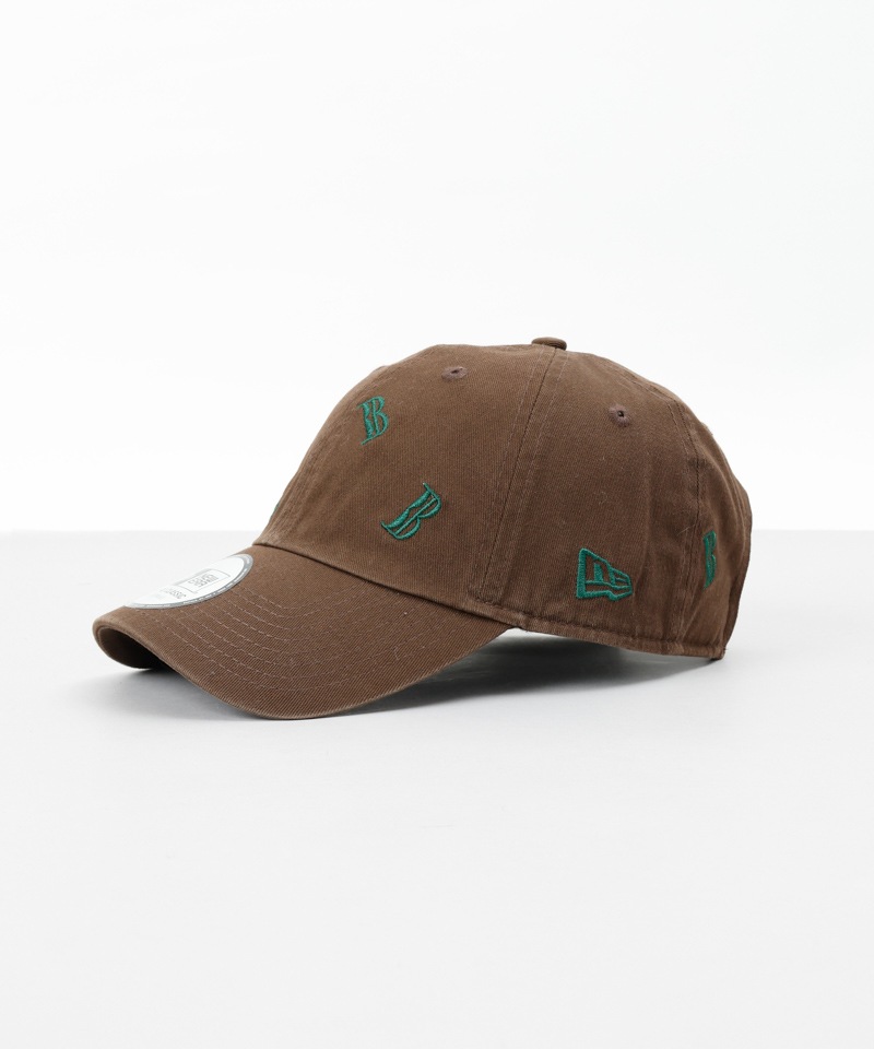 【 Beaurance （ビューランス）】NEW ERAコラボ　ランダムロゴ刺しゅう Casual Classic キャップ