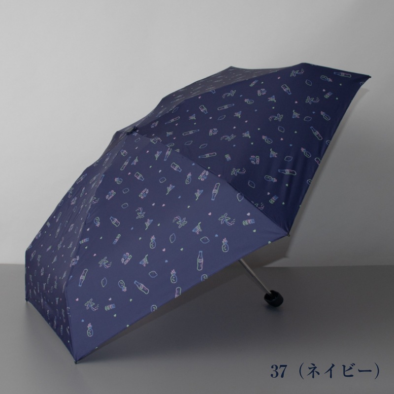 【 CHAMCHAM MARKET（チャムチャムマーケット）】 雨傘（折りたたみ・ミニ）