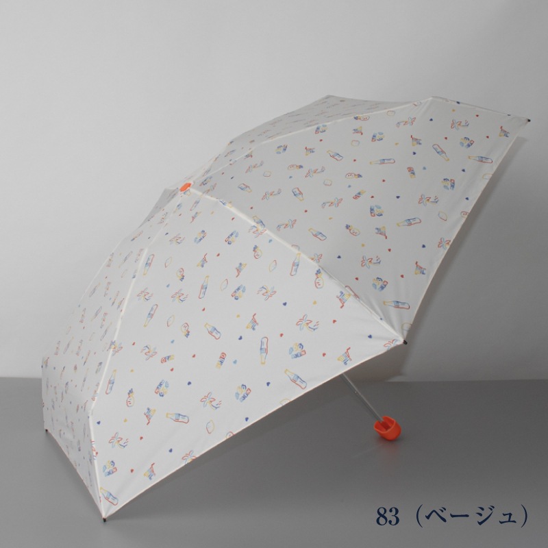 【 CHAMCHAM MARKET（チャムチャムマーケット）】 雨傘（折りたたみ・ミニ）