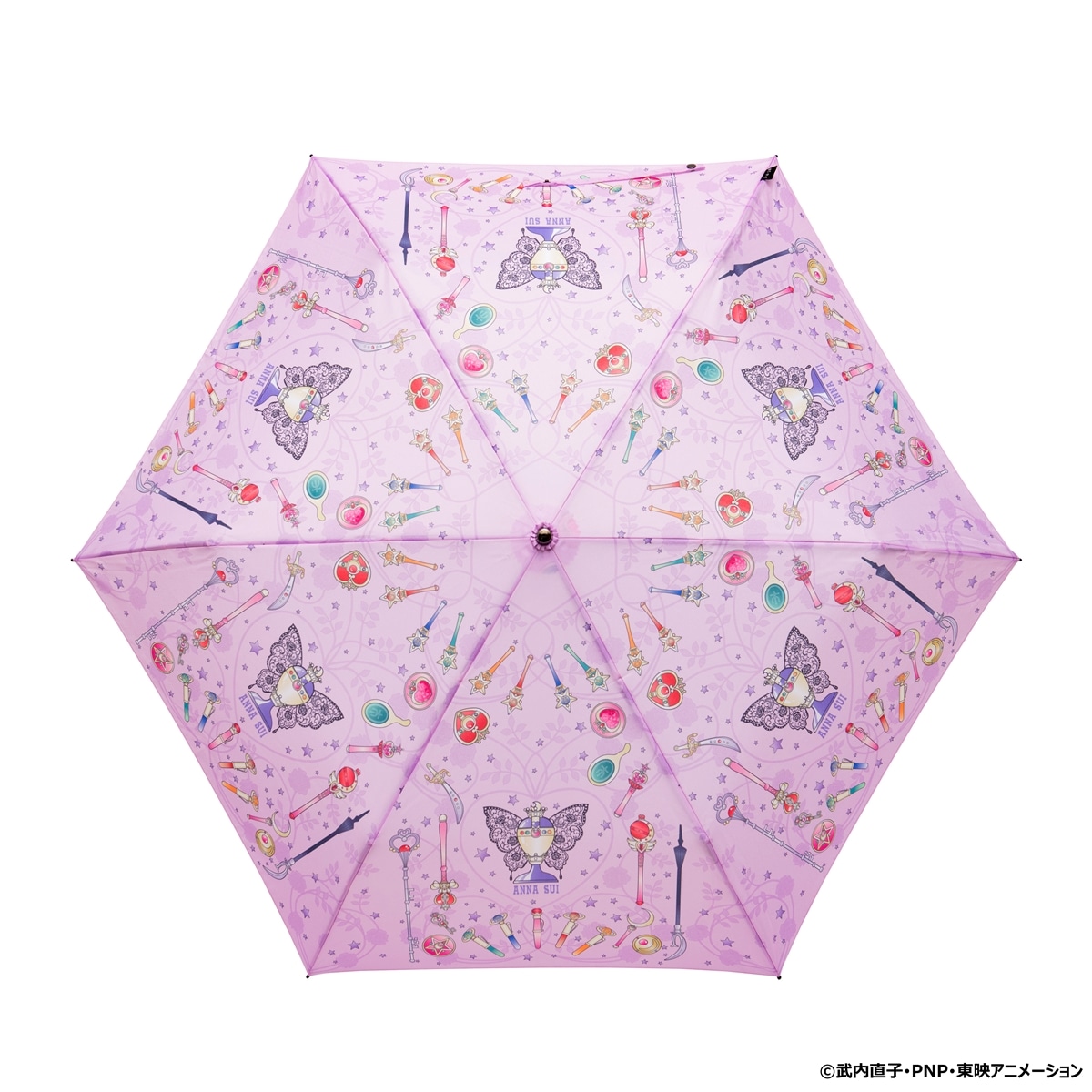【 美少女戦士セーラームーン×ANNASUI 】 折りたたみ傘（アイテム柄）
