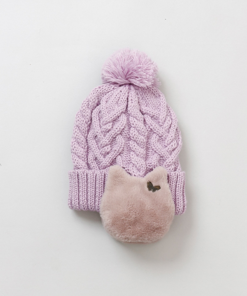 【 ANNA SUI（アナ スイ）】ネコ耳当てニットワッチ