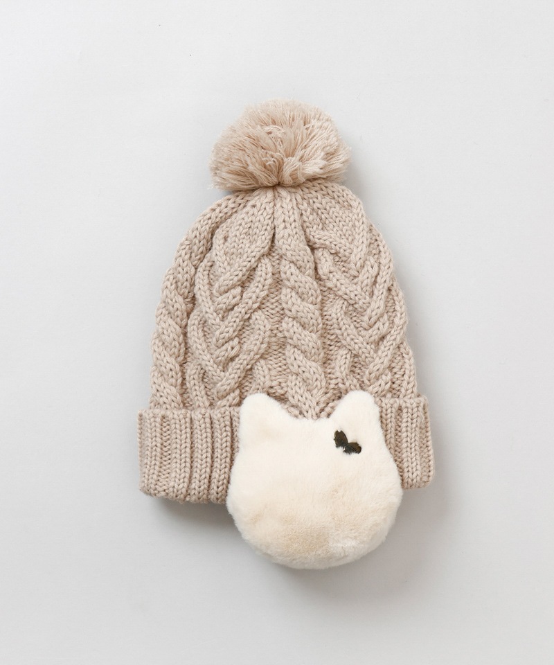 ANNA SUI（アナ スイ）】ネコ耳当てニットワッチアイテム別,婦人帽子