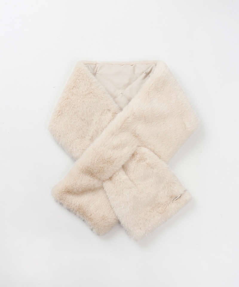 ANTEPRIMA（アンテプリマ）】エコファー差込みマフラー(WASH)2025