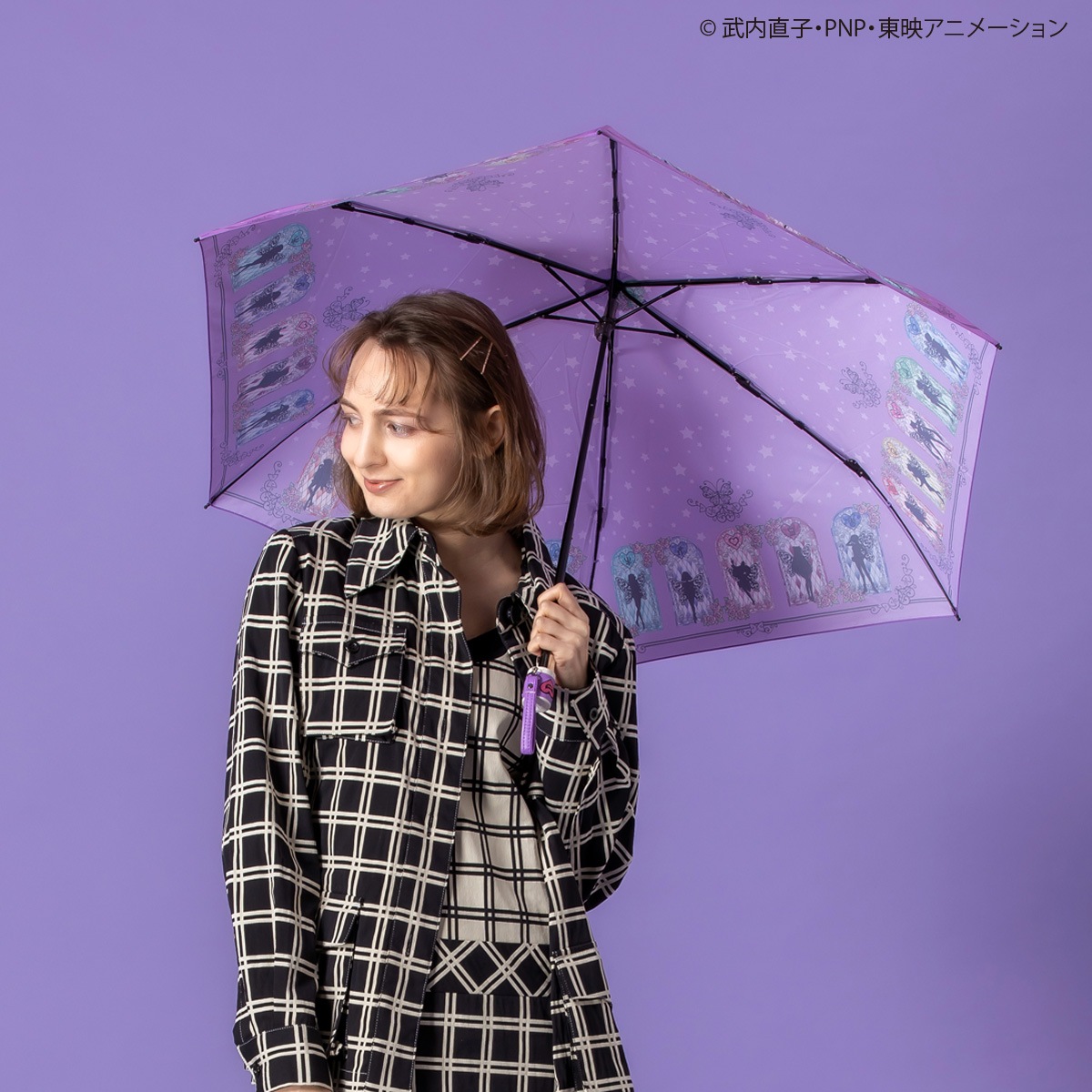 美少女戦士セーラームーン×ANNASUI 】 折りたたみ傘（セーラー10戦士柄