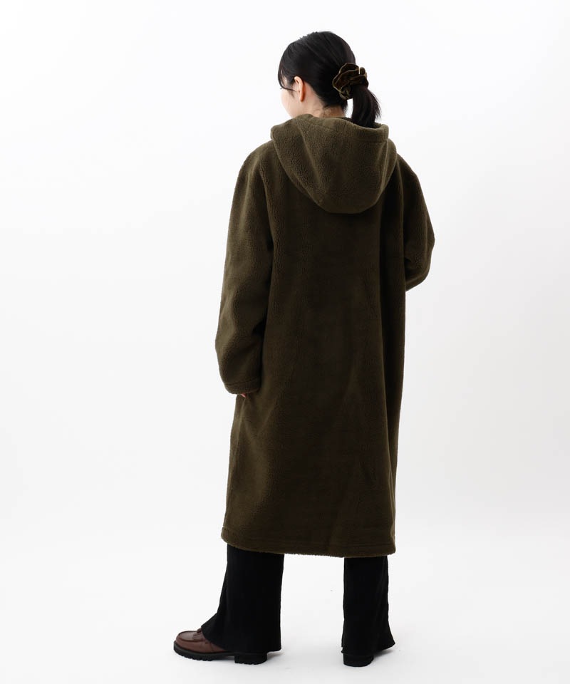 otona MUSE 12月号web掲載【 Beaurance （ビューランス）】フード・ミトン付き エコファーボアロングコート