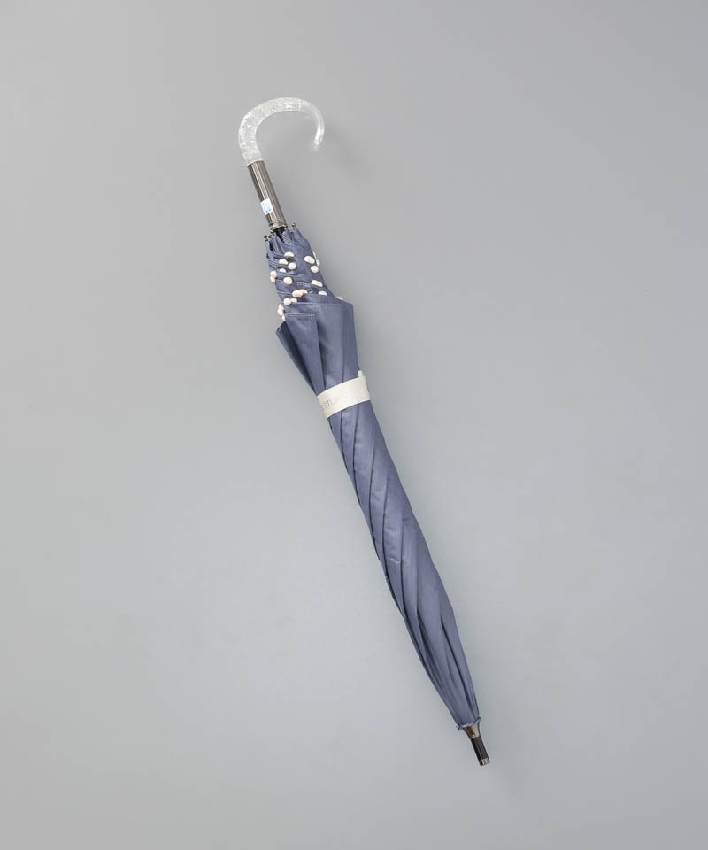 【新品】ジルスチュアート　日傘　ランダムパール付き　晴雨兼用傘　折りたたみ傘 JILL STUART（ジル スチュアート）】ランダムパール付き晴雨兼用