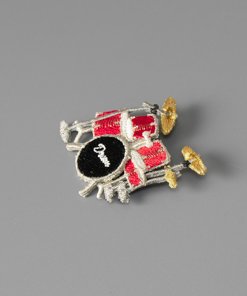 【 LM （エルム）】 ブローチ（ドラム）