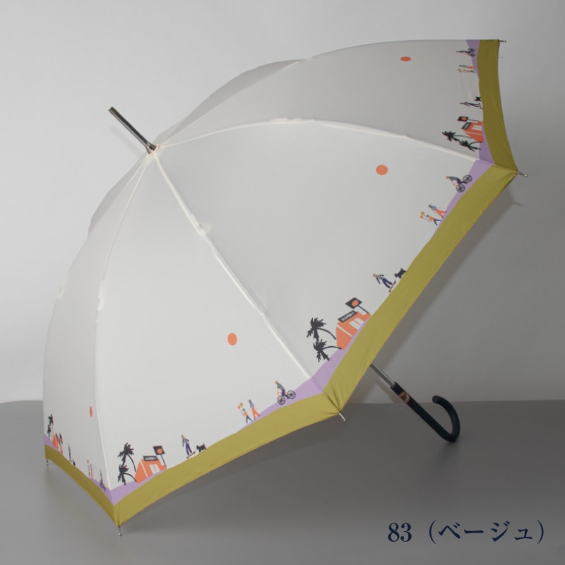 【 CHAMCHAM MARKET（チャムチャムマーケット）】 雨傘（長傘）