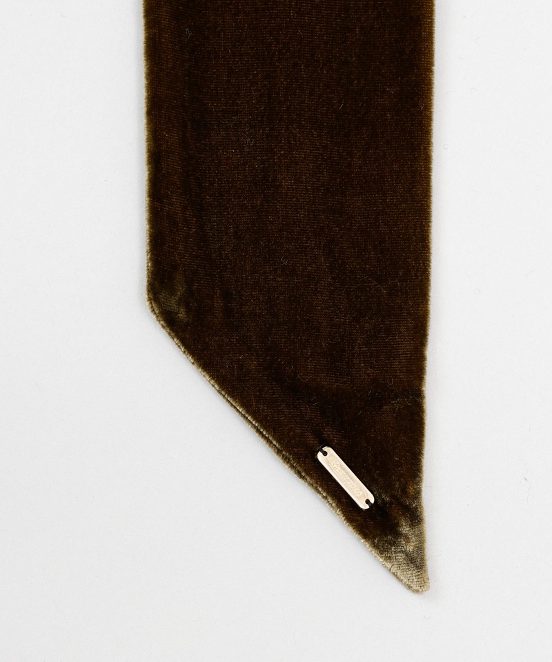 【 Beaurance （ビューランス）】シュシュ付きベルベットリボン