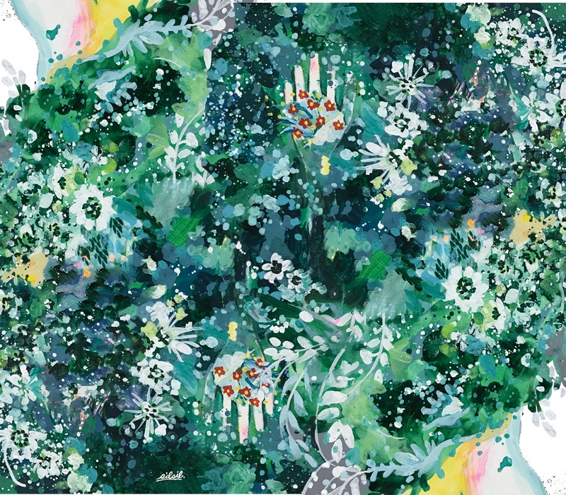 【 クリエイターズ コラボ 】 silsil（晴雨兼用傘）　当ストア限定 受注生産品